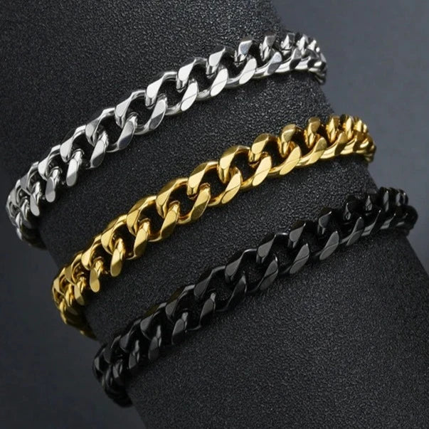 Cuban Link Bracelet - Stainless Steel