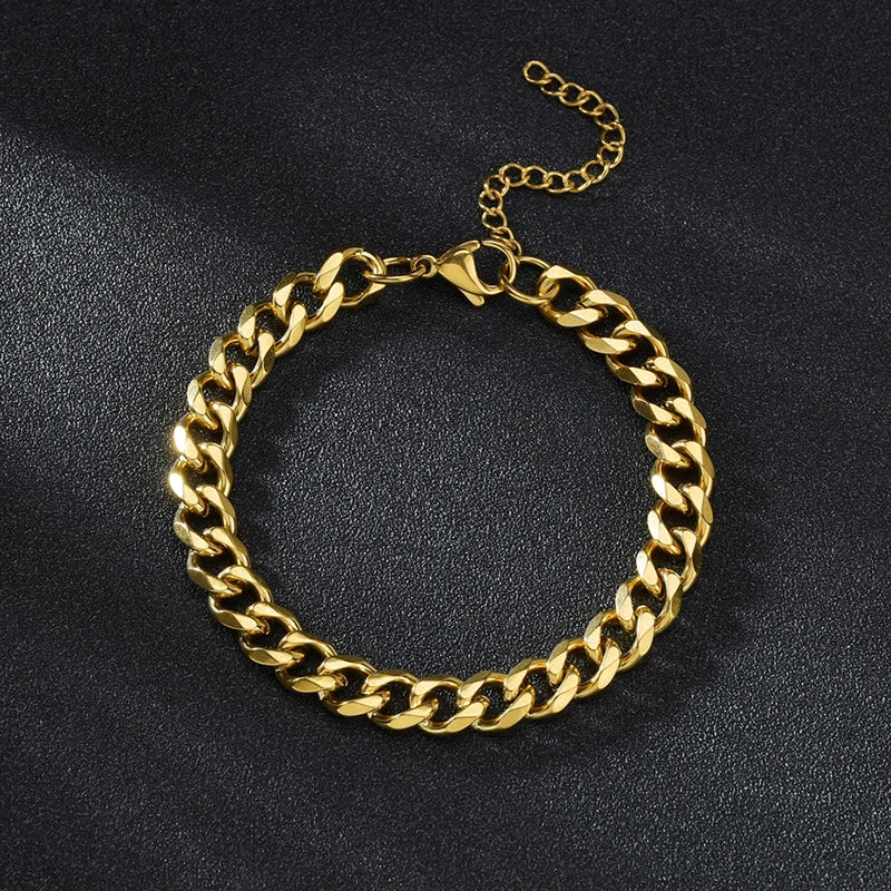 Cuban Link Bracelet - Stainless Steel