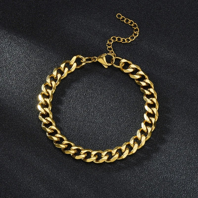 Cuban Link Bracelet - Stainless Steel