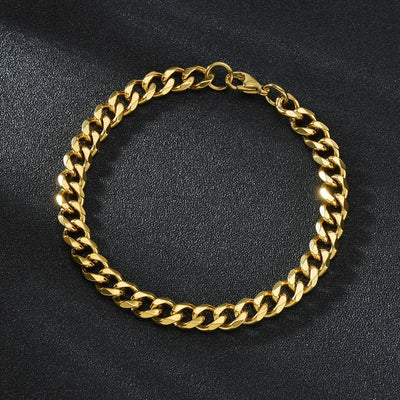 Cuban Link Bracelet - Stainless Steel